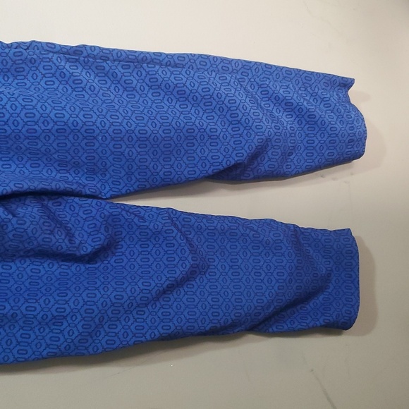 Joe Fresh Blue And Black Patterned Pants Size Large - Picture 5 of 6